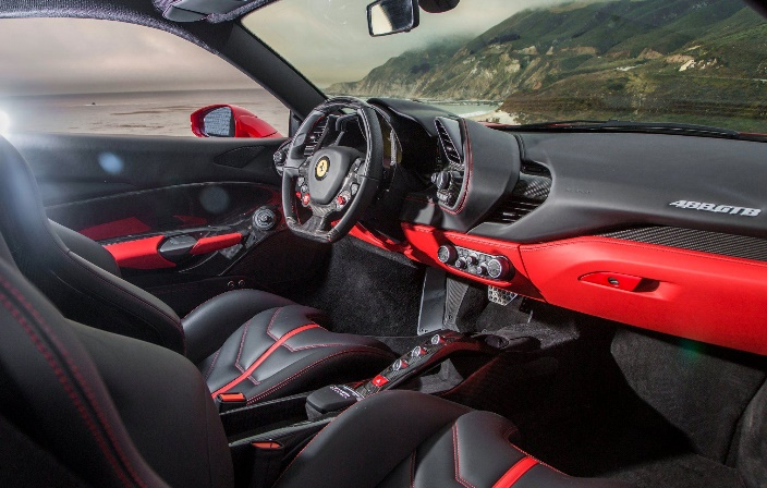 Ferrari 488 GTB Interior